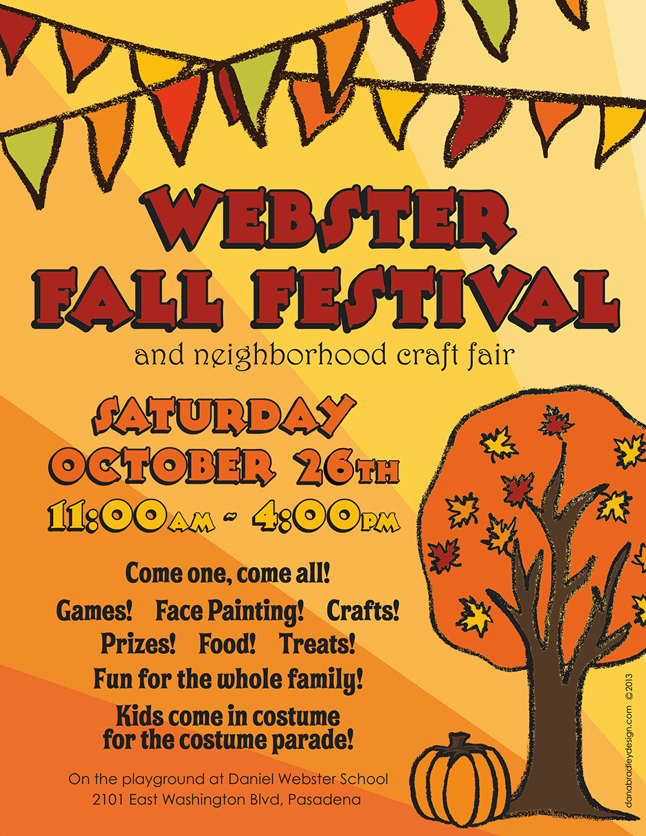 Webster Fall Festival Poster