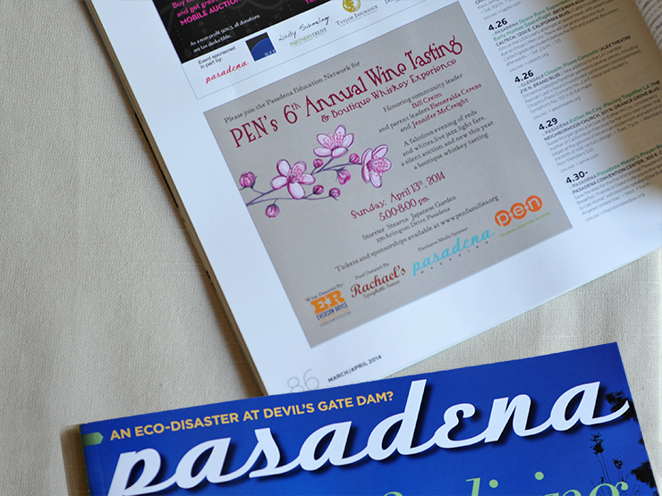 Pasadena Magazine Ad - PEN 2014