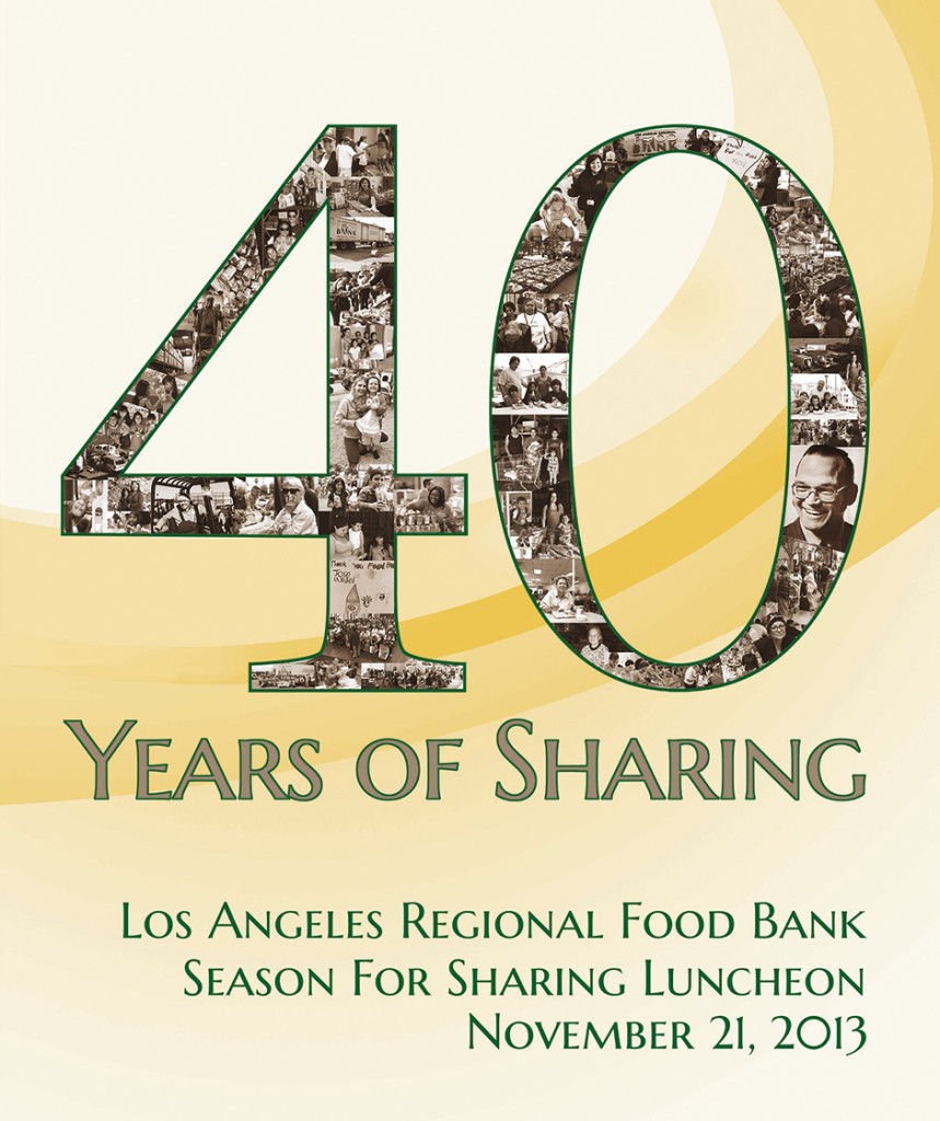 Los Angeles Regional Food Bank - Season for Sharing 2013 Tribute Book